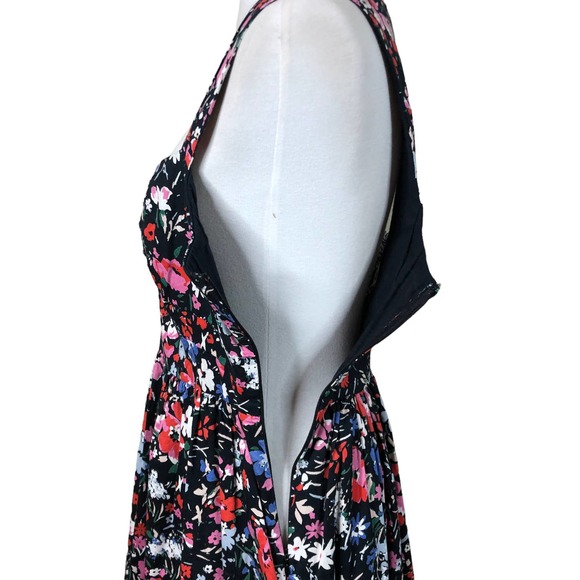 Free People Floral Sun Kissed Summer Swing Dress Womens 12 - Picture 4 of 9